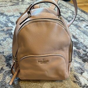 Kate Spade Pink Leather Backpack